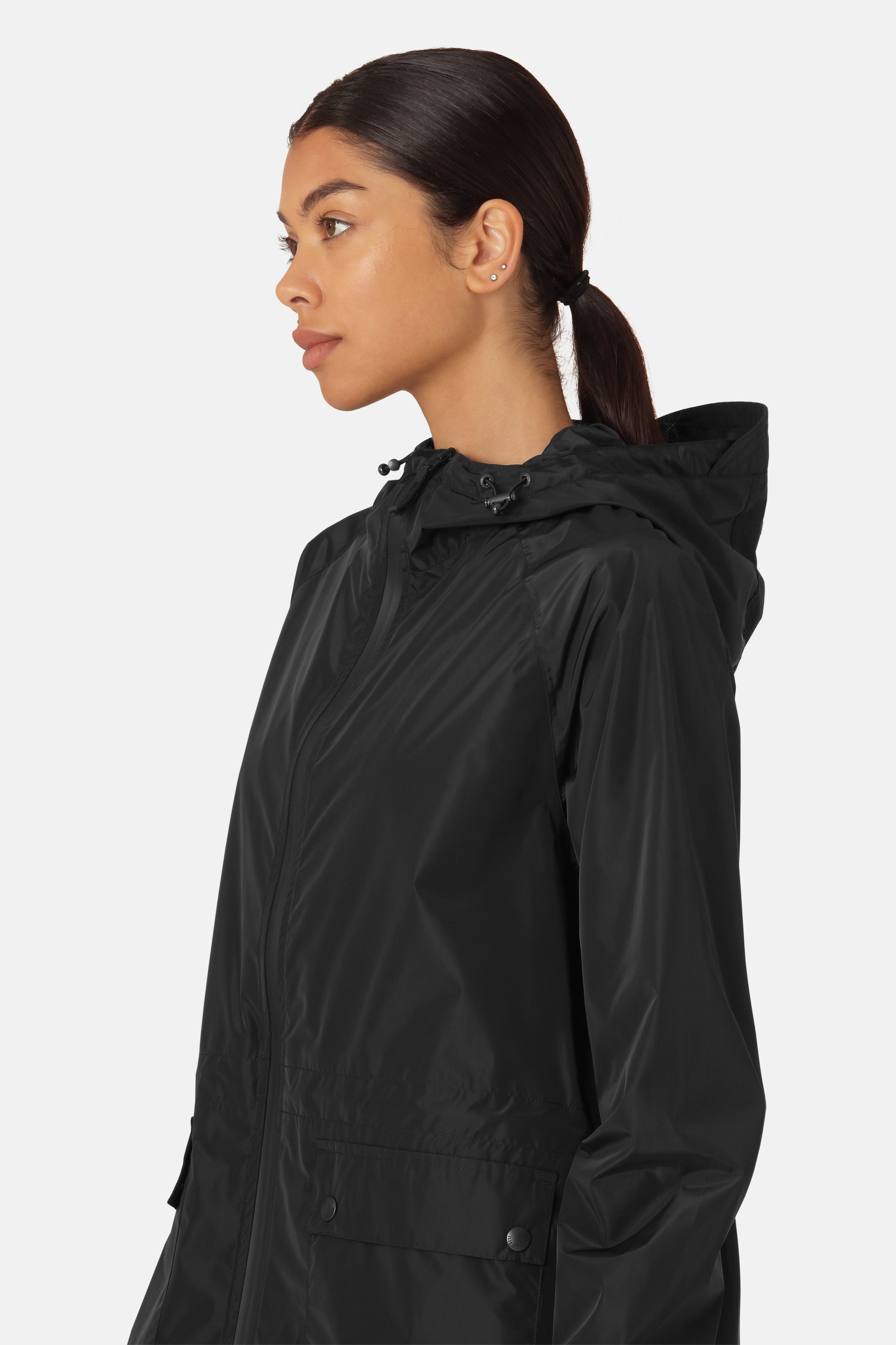 Ilse Jacobsen Hornbæk Rain Regenmantel Raincoat 001 Black